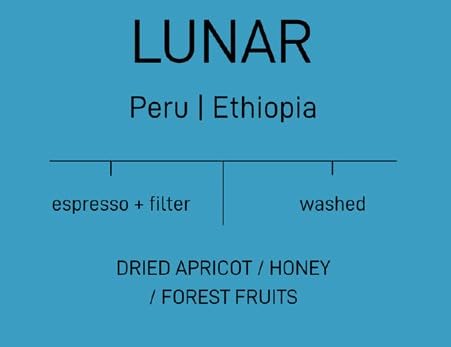 Antsti Fuel Lunar Blend Coffee Beans, Medium Roast, Whole Bean, 1 lb