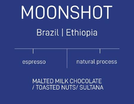 Antsti Fuel Moonshot Blend Coffee Beans, Medium Roast, Whole Bean, 1 lb