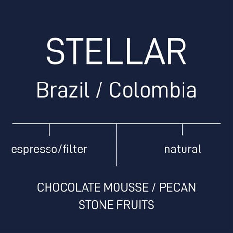 Antsti Fuel Stellar Blend Coffee Beans, Medium Roast, Whole Bean, 1 lb