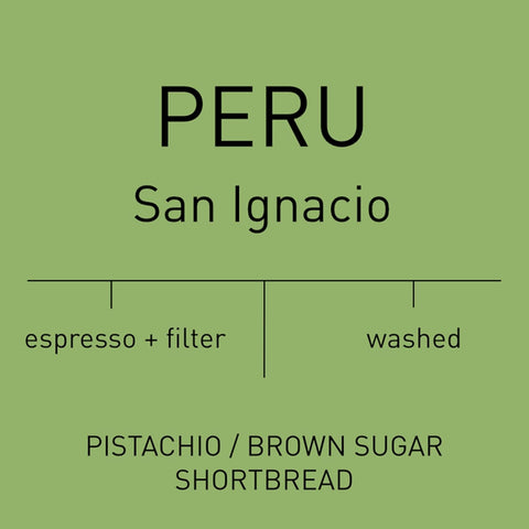 Antsti Fuel Peru San Ignacio Washed Coffee Beans, Medium Roast, Whole Bean, 1 lb