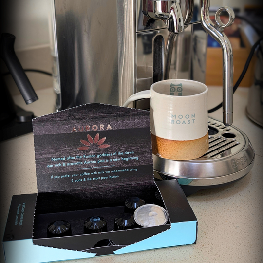 Aurora Coffee Pods – Multi Pack (6 Boxes, 14 Pods Each) | Nespresso® Compatible