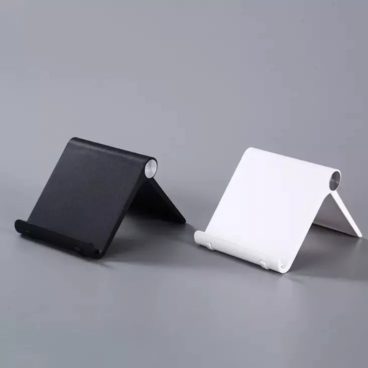 Folding Portable Phone & Mini Tablet Stand – Adjustable & Compact