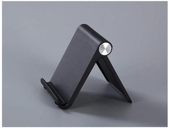Folding Portable Phone & Mini Tablet Stand – Adjustable & Compact
