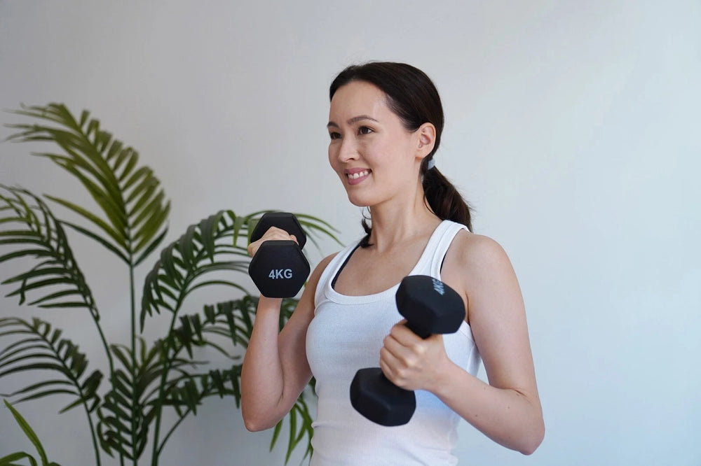 Neoprene Dumbbell Pair – Cast Iron Core, Non-Slip Grip (Various Weights)