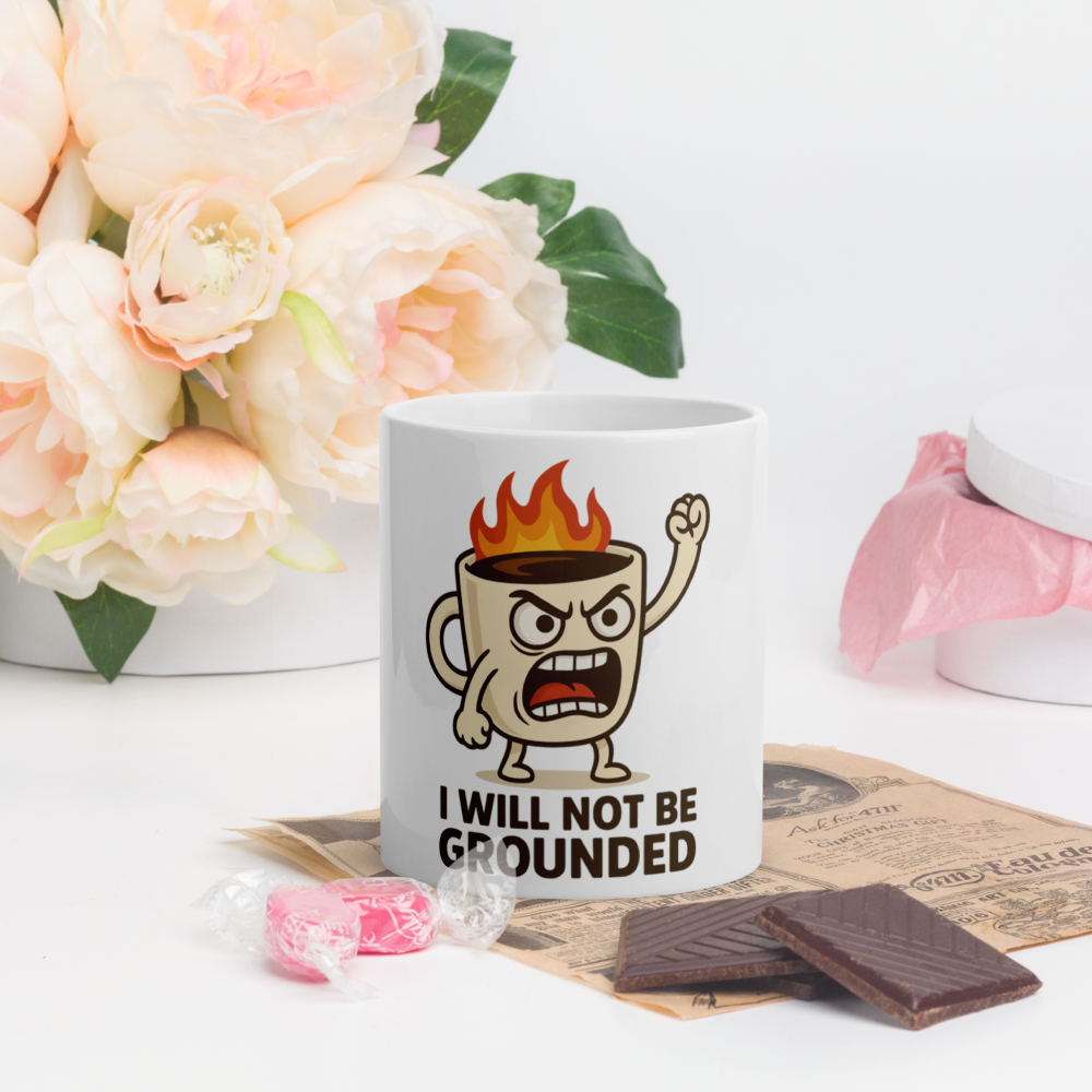 Coffee Mug – “I Need Coffee!” Funny White Glossy Mug – Bold Caffeine Cup – Gift for Coffee Addicts – 11oz/15oz/20oz