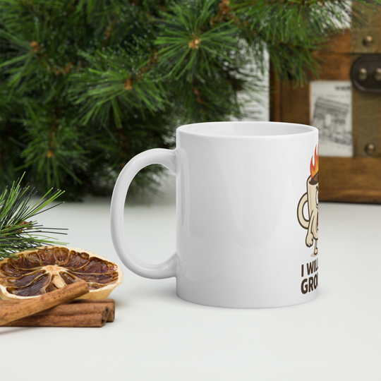 Coffee Mug – “I Need Coffee!” Funny White Glossy Mug – Bold Caffeine Cup – Gift for Coffee Addicts – 11oz/15oz/20oz