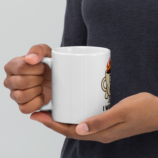 Coffee Mug – “I Need Coffee!” Funny White Glossy Mug – Bold Caffeine Cup – Gift for Coffee Addicts – 11oz/15oz/20oz