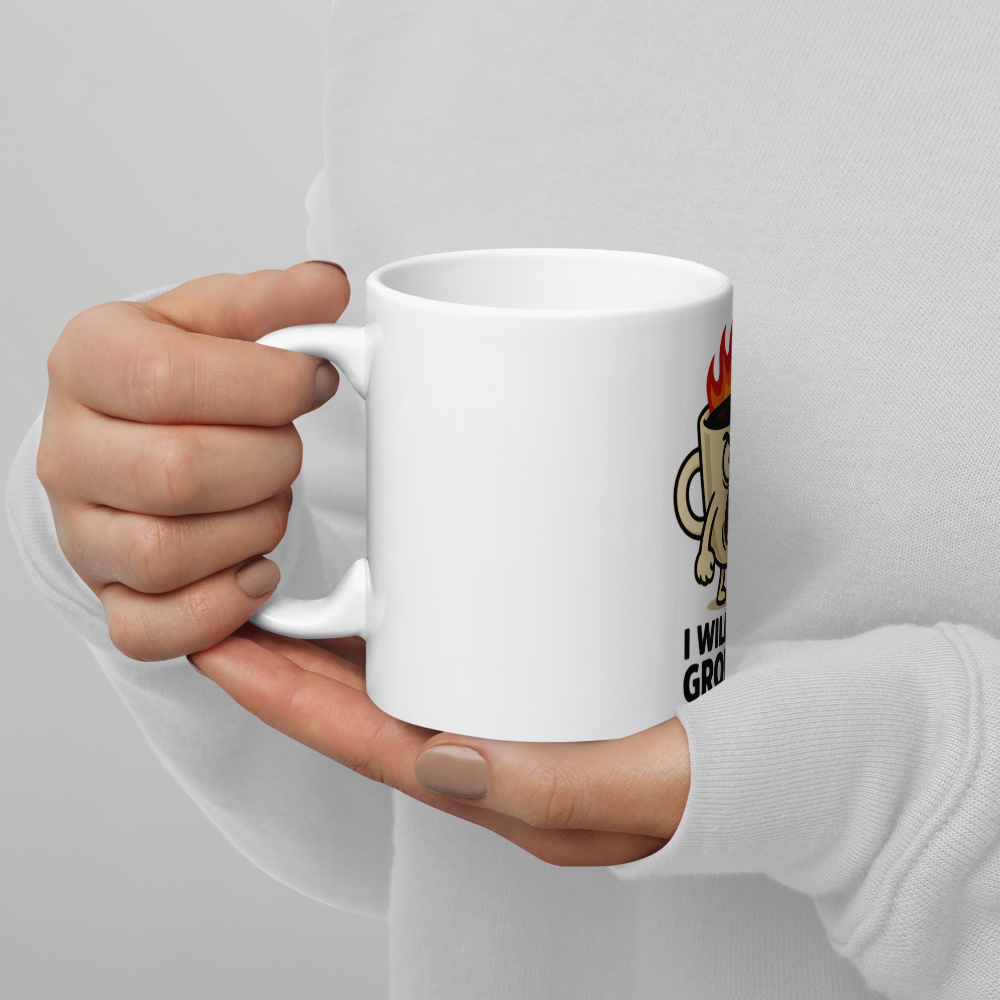 Coffee Mug – “I Need Coffee!” Funny White Glossy Mug – Bold Caffeine Cup – Gift for Coffee Addicts – 11oz/15oz/20oz
