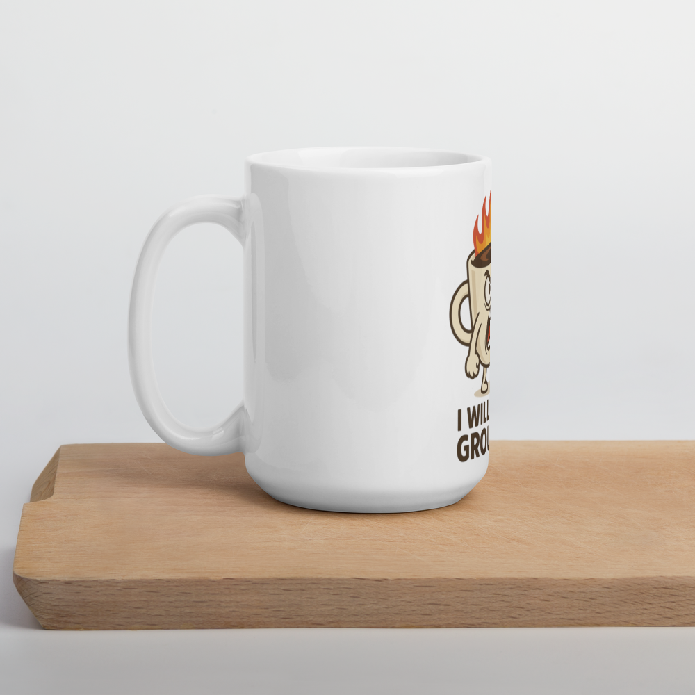 Coffee Mug – “I Need Coffee!” Funny White Glossy Mug – Bold Caffeine Cup – Gift for Coffee Addicts – 11oz/15oz/20oz