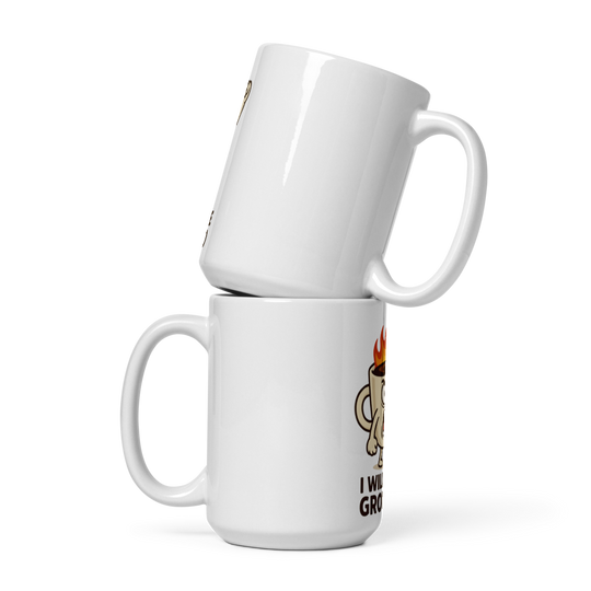 Coffee Mug – “I Need Coffee!” Funny White Glossy Mug – Bold Caffeine Cup – Gift for Coffee Addicts – 11oz/15oz/20oz