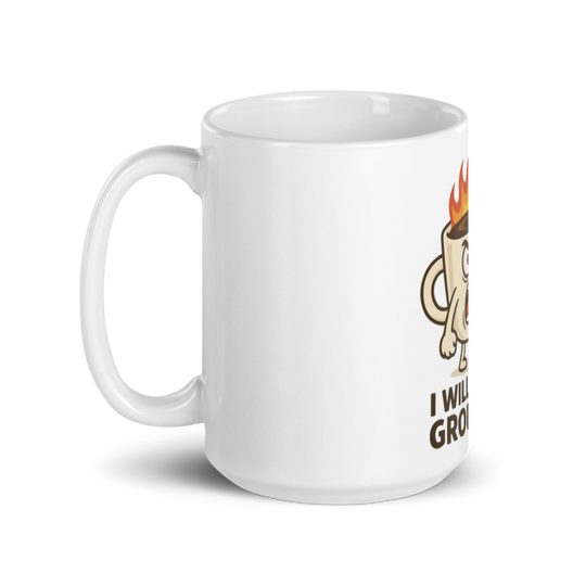 Coffee Mug – “I Need Coffee!” Funny White Glossy Mug – Bold Caffeine Cup – Gift for Coffee Addicts – 11oz/15oz/20oz