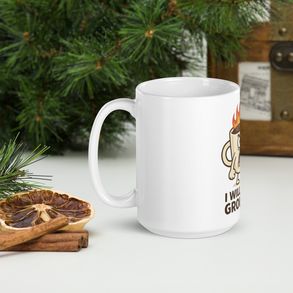 Coffee Mug – “I Need Coffee!” Funny White Glossy Mug – Bold Caffeine Cup – Gift for Coffee Addicts – 11oz/15oz/20oz