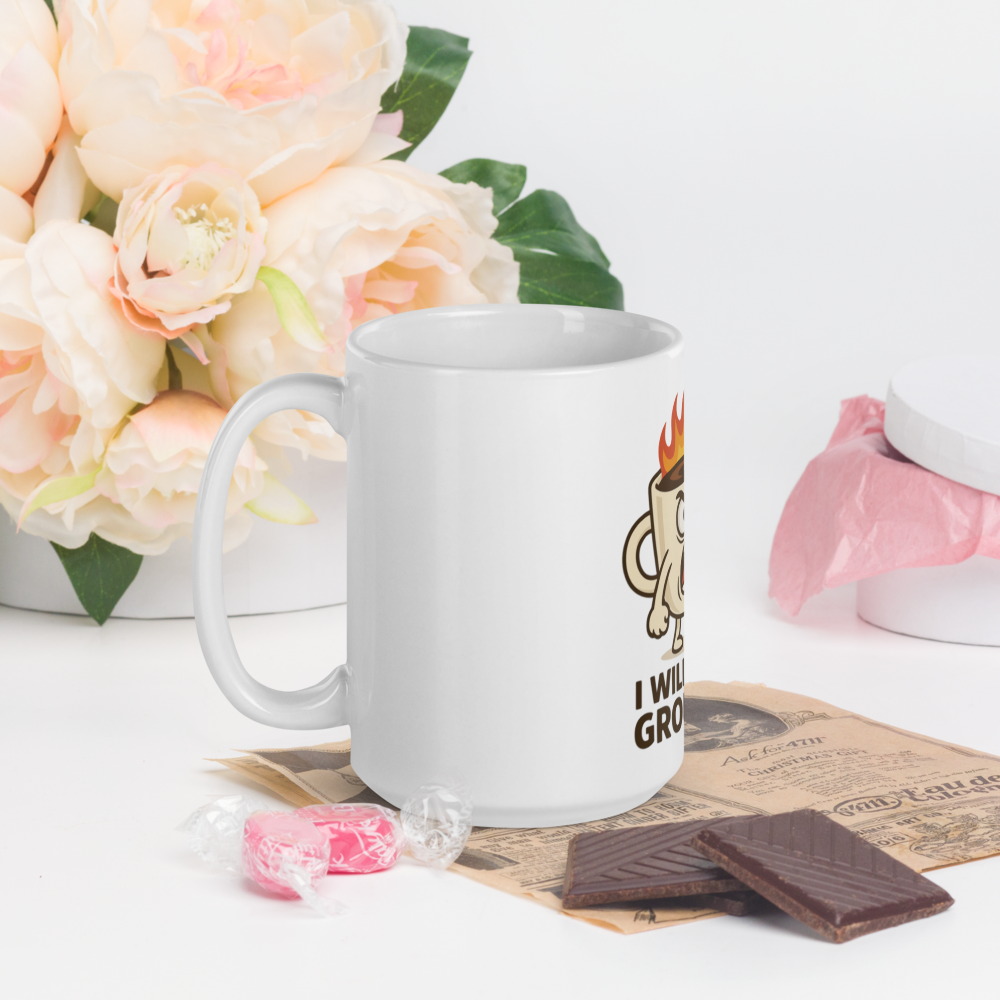 Coffee Mug – “I Need Coffee!” Funny White Glossy Mug – Bold Caffeine Cup – Gift for Coffee Addicts – 11oz/15oz/20oz