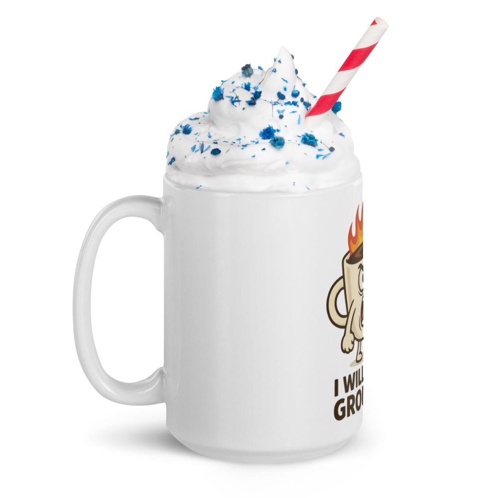 Coffee Mug – “I Need Coffee!” Funny White Glossy Mug – Bold Caffeine Cup – Gift for Coffee Addicts – 11oz/15oz/20oz