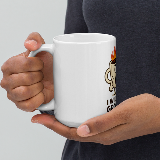 Coffee Mug – “I Need Coffee!” Funny White Glossy Mug – Bold Caffeine Cup – Gift for Coffee Addicts – 11oz/15oz/20oz