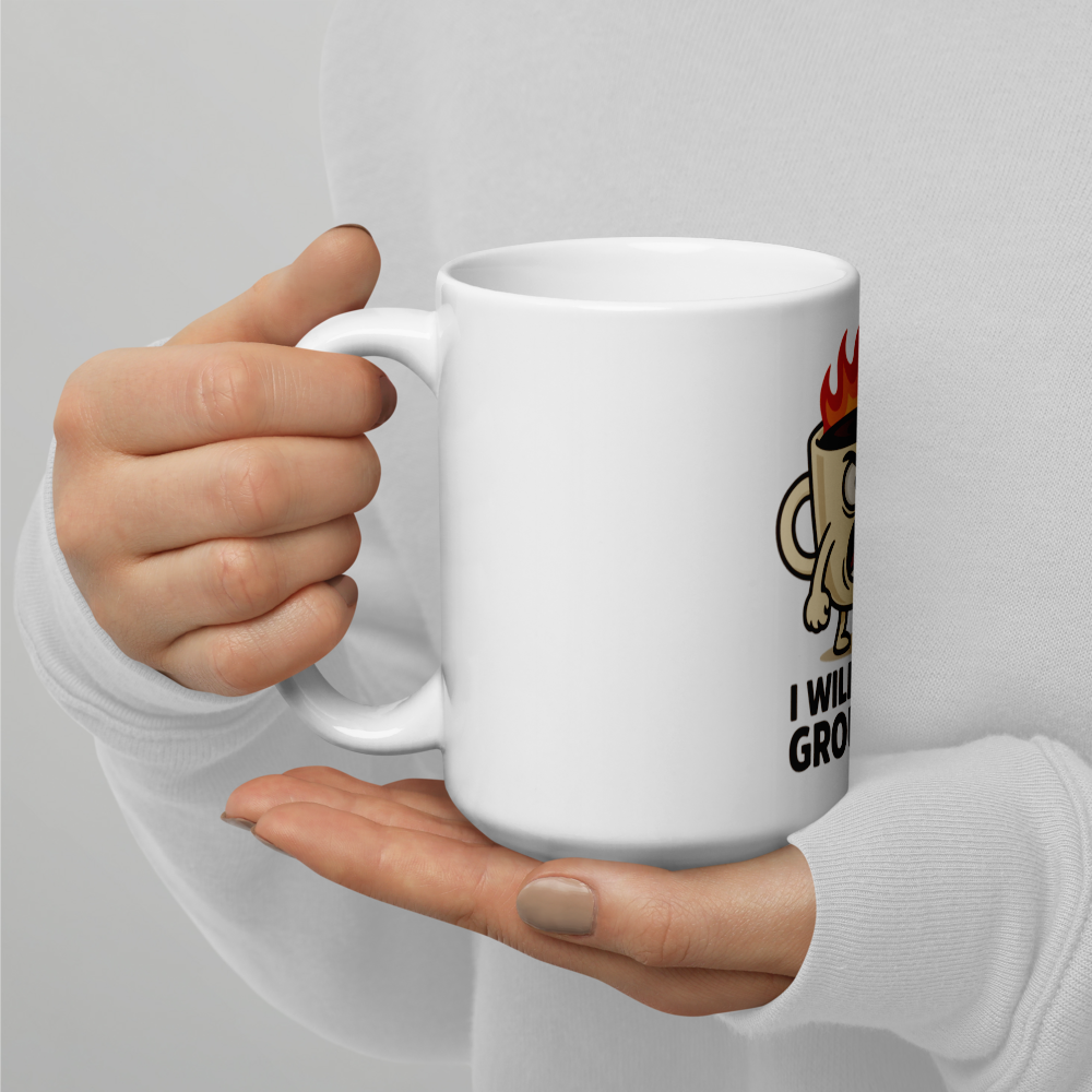 Coffee Mug – “I Need Coffee!” Funny White Glossy Mug – Bold Caffeine Cup – Gift for Coffee Addicts – 11oz/15oz/20oz