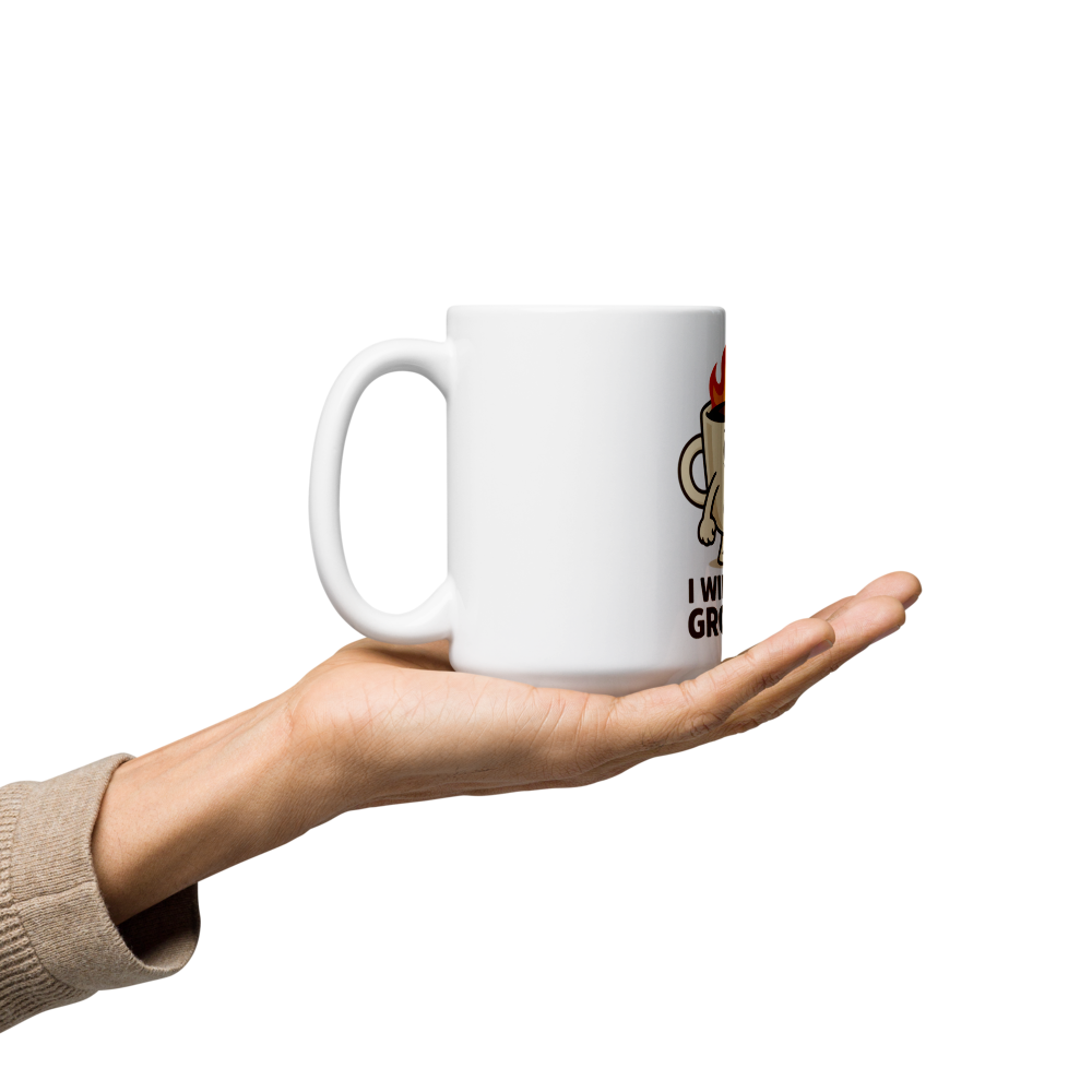 Coffee Mug – “I Need Coffee!” Funny White Glossy Mug – Bold Caffeine Cup – Gift for Coffee Addicts – 11oz/15oz/20oz