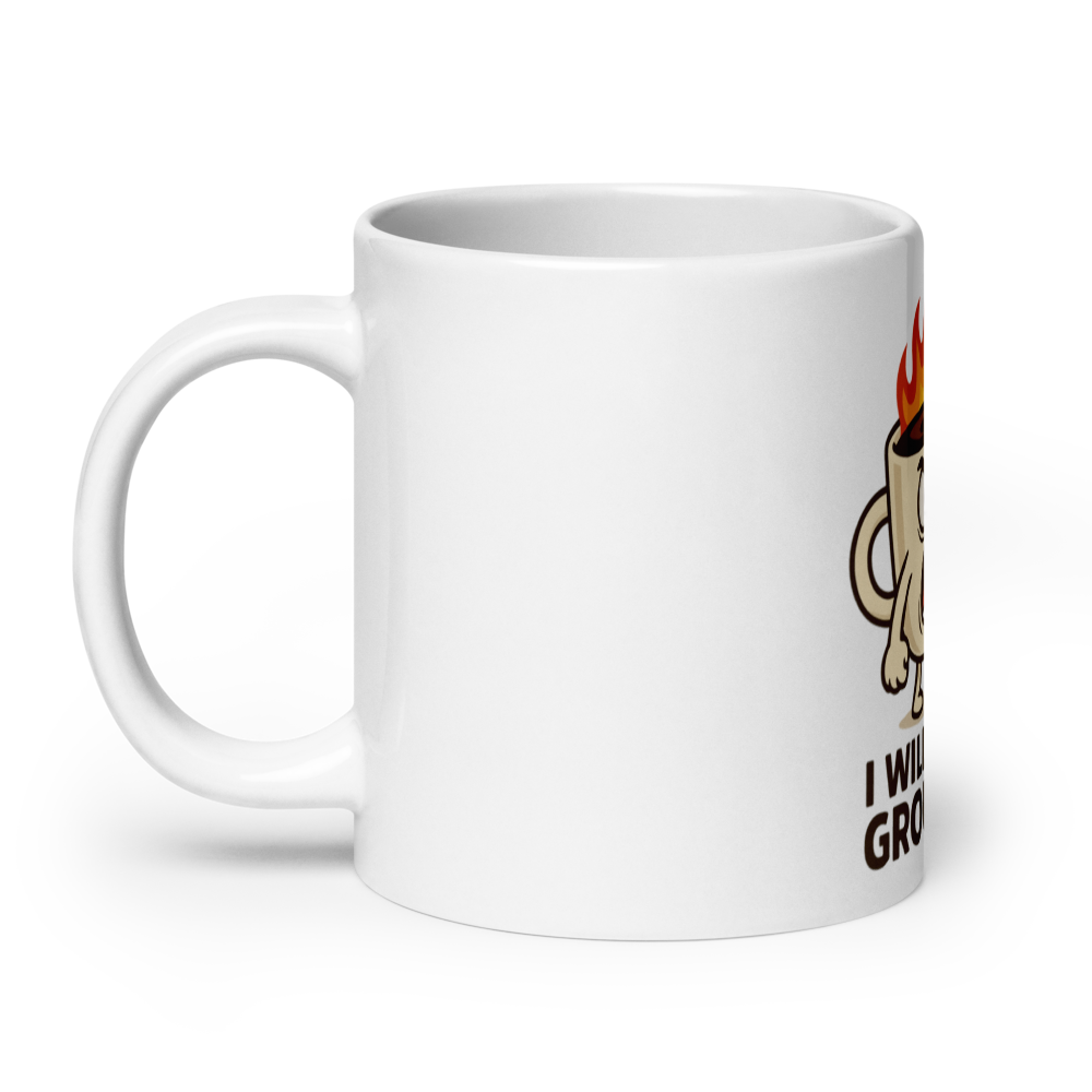 Coffee Mug – “I Need Coffee!” Funny White Glossy Mug – Bold Caffeine Cup – Gift for Coffee Addicts – 11oz/15oz/20oz