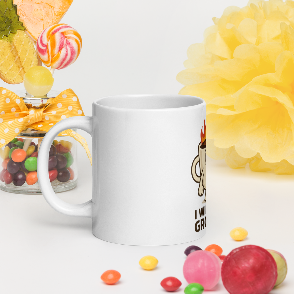 Coffee Mug – “I Need Coffee!” Funny White Glossy Mug – Bold Caffeine Cup – Gift for Coffee Addicts – 11oz/15oz/20oz