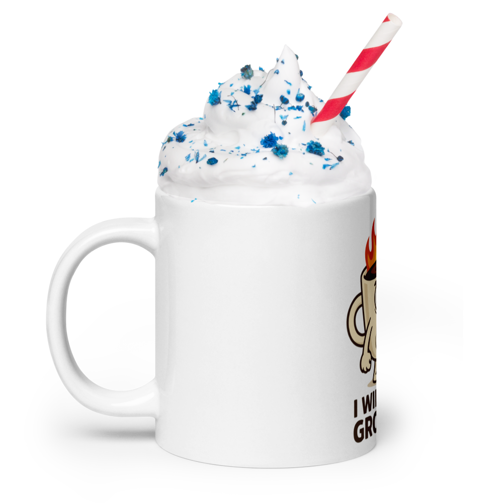 Coffee Mug – “I Need Coffee!” Funny White Glossy Mug – Bold Caffeine Cup – Gift for Coffee Addicts – 11oz/15oz/20oz