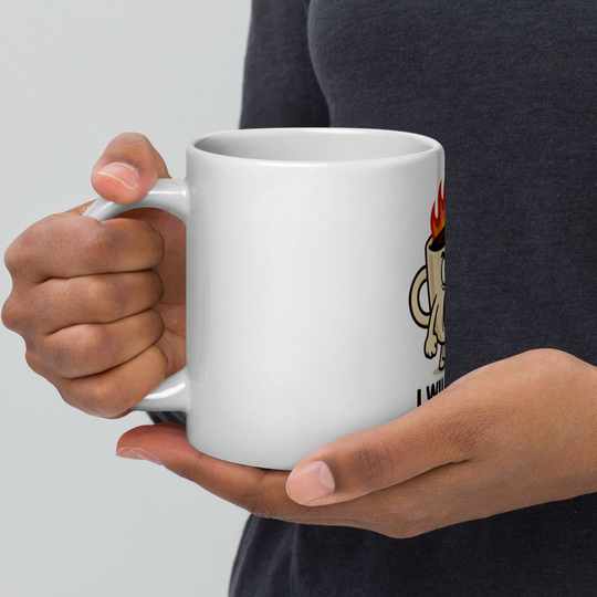 Coffee Mug – “I Need Coffee!” Funny White Glossy Mug – Bold Caffeine Cup – Gift for Coffee Addicts – 11oz/15oz/20oz