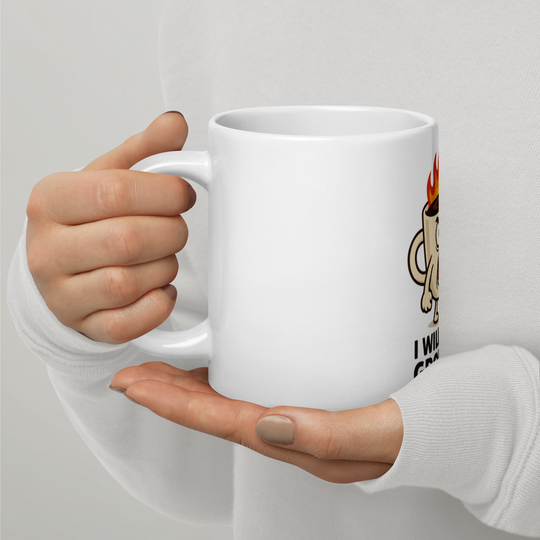Coffee Mug – “I Need Coffee!” Funny White Glossy Mug – Bold Caffeine Cup – Gift for Coffee Addicts – 11oz/15oz/20oz