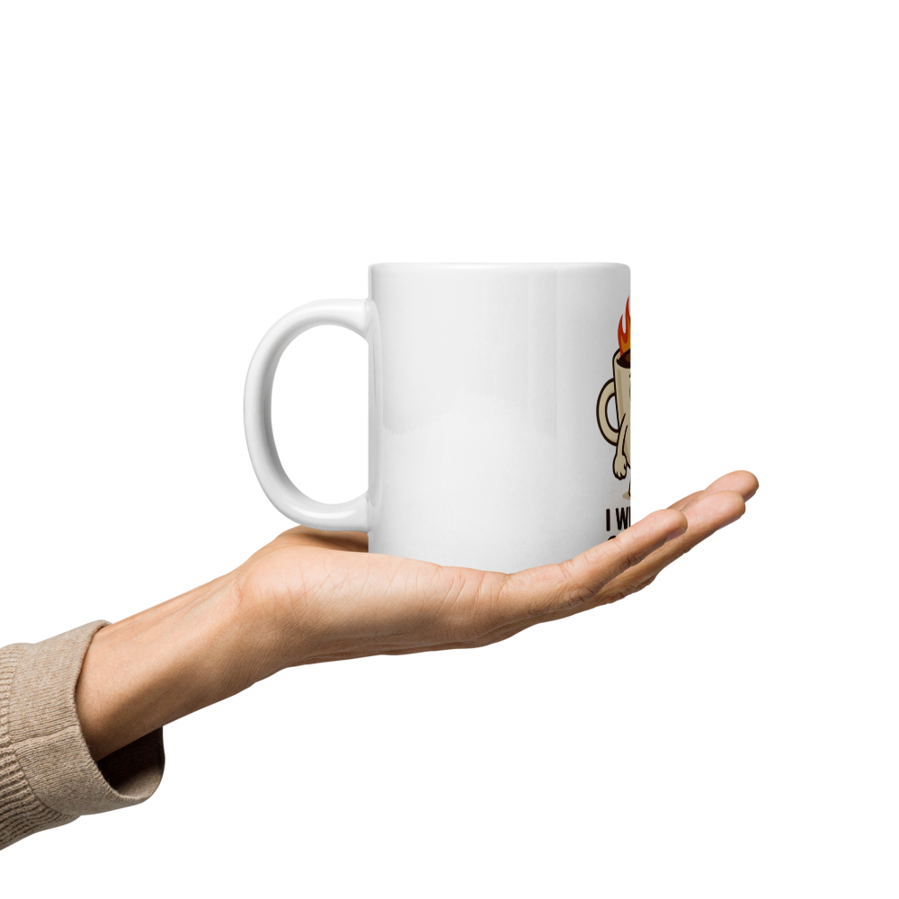 Coffee Mug – “I Need Coffee!” Funny White Glossy Mug – Bold Caffeine Cup – Gift for Coffee Addicts – 11oz/15oz/20oz