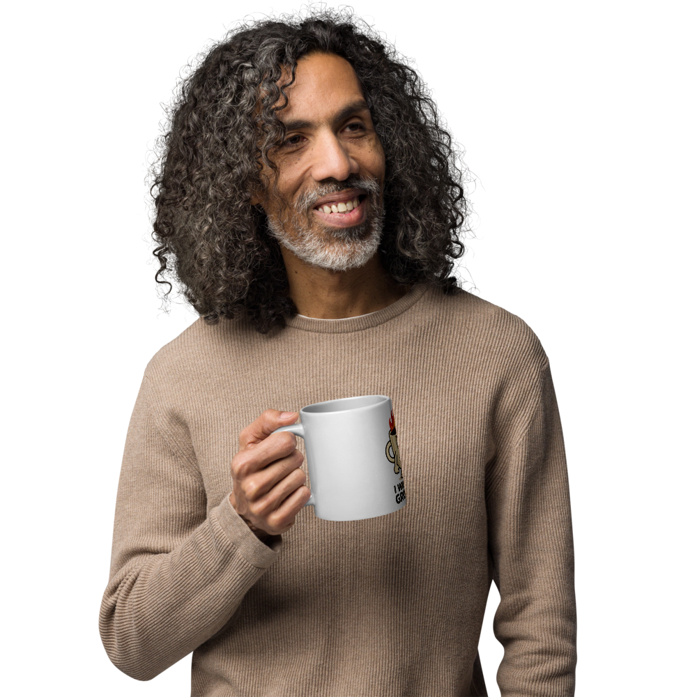 Coffee Mug – “I Need Coffee!” Funny White Glossy Mug – Bold Caffeine Cup – Gift for Coffee Addicts – 11oz/15oz/20oz