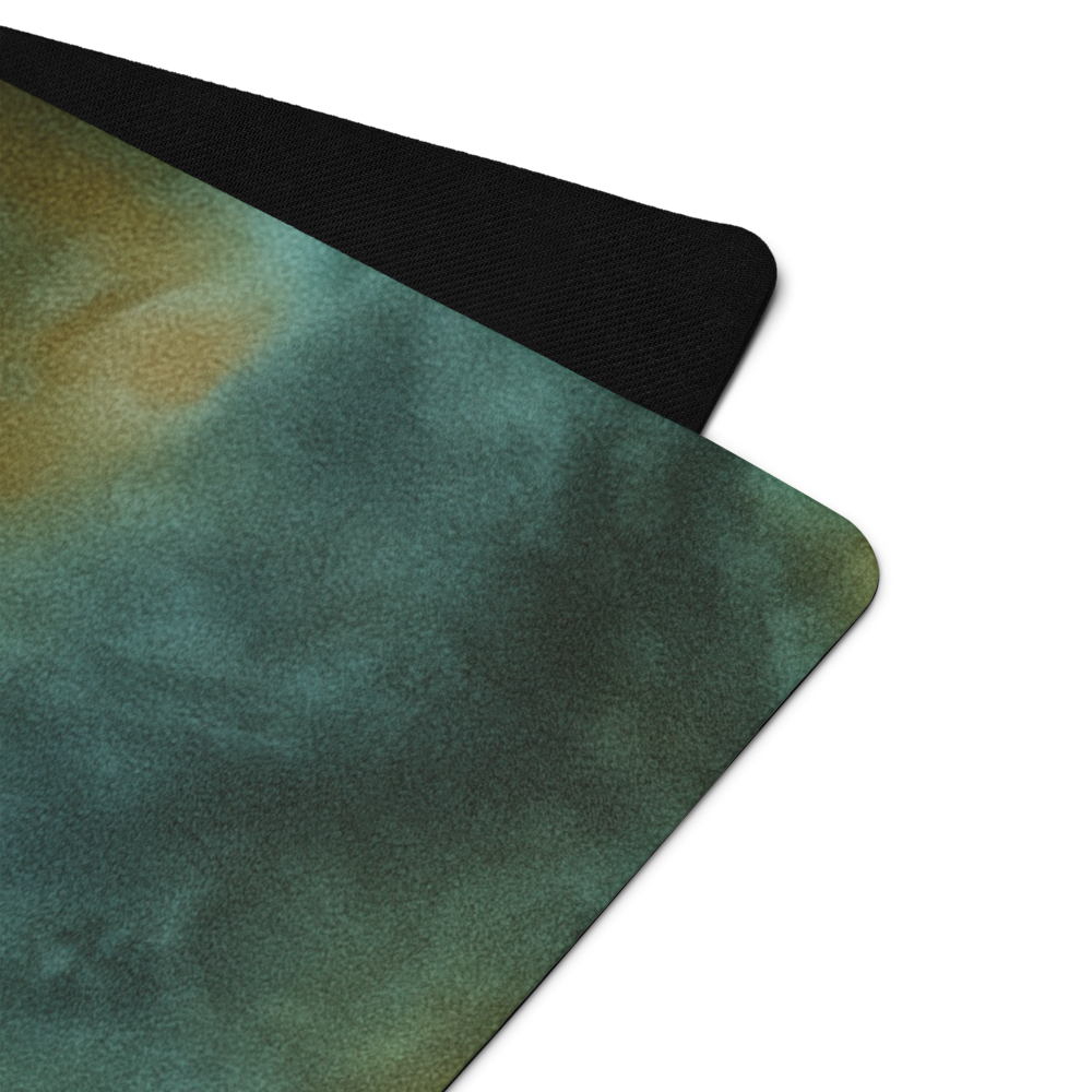 Earthy Tie-Dye Design Yoga Mat – Non-Slip Microsuede Rubber | Antsti Fuel