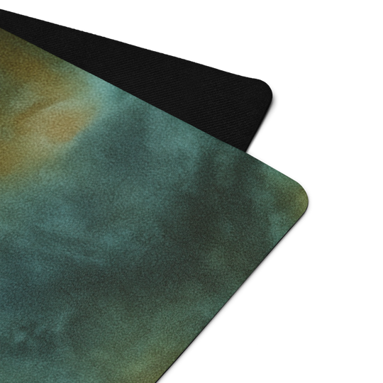 Earthy Tie-Dye Design Yoga Mat – Non-Slip Microsuede Rubber | Antsti Fuel